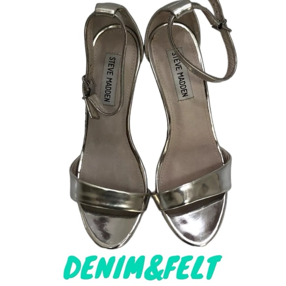 Steve Madden Womens Silver High Heels | Size 6 | No Box | NEW/NWOT!!🩶🩶 - Picture 6 of 10